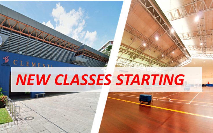 new classes starting in nov & dec 2018